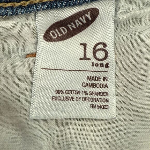 Old Navy Women's The Sweetheart Bootcut Jeans Medium Wash Size 16 Long - Picture 5 of 12